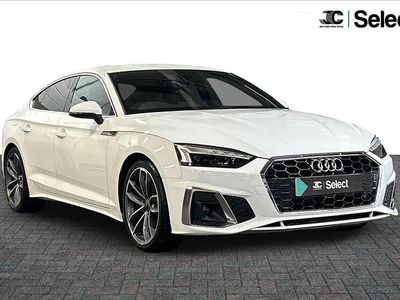 Used Audi A5 Sportback S-Line 161 HP (118 kW) 2023 White Hatchback