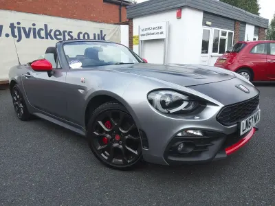 Used Abarth 124 Spider 170 HP (125 kW) 2017 Grey Cabriolet