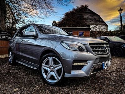Silver Used 2015 Mercedes ML250 AMG line SUV | £15,800 (A bit pricey)