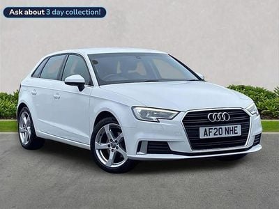 Used Audi A3 Sport 150 HP (110 kW) 2020 White Sedan