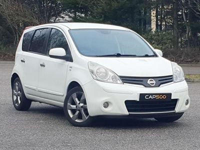 Begagnad Nissan Note N-TEC 90 HK (66 kW) 2010 Vit Halvkombi