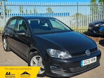 Używany VW Golf VII Match 105 KM (77 kW) 2015 Czarny Hatchback