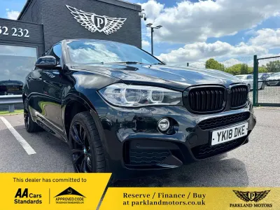 Used BMW X6 M Sport 2018 Black SUV