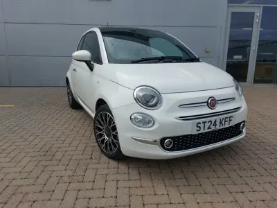 Begagnad Fiat 500 70 HK (51 kW) 2024 Vit Halvkombi
