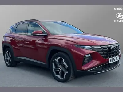 Gebraucht Hyundai Tucson Premium 230 PS (169 kW) 2022 Rot SUV
