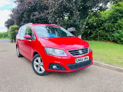 Used Seat Alhambra Ecomotive 150 HP (110 kW) 2016 Red MPV