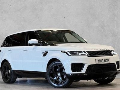 White Used 2018 Land Rover Range Rover Sport HSE SUV | £23,490 (Super price)