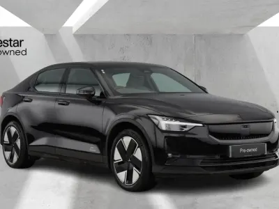 Begagnad Polestar 2 Long Range Single Motor 219 kW (299 HK) 2025 Svart Halvkombi