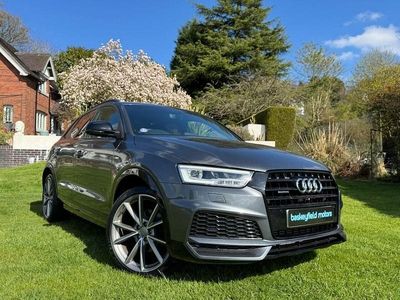Used Audi Q3 Black Edition 180 HP (132 kW) 2017 Grey SUV