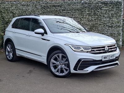 Used VW Tiguan R-line 150 HP (110 kW) 2023 White SUV