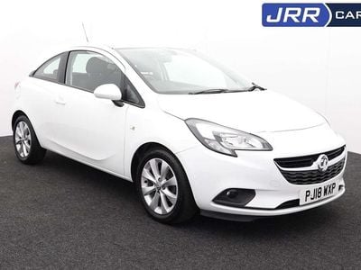Used Vauxhall Corsa 75 HP (55 kW) 2018 White Hatchback