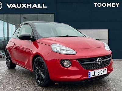 Used Vauxhall Adam S 69 HP (50 kW) 2018 Red Hatchback