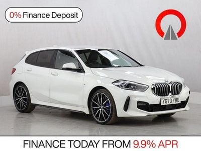 Used BMW 118 M Sport 140 HP (102 kW) 2020 White Hatchback