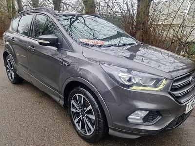 Grey Used 2018 Ford Kuga ST-Line SUV | £7,295 (Good price)