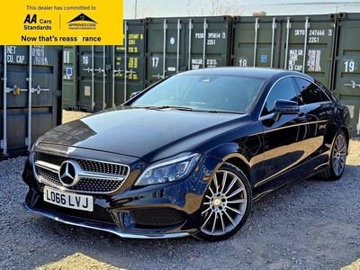 Used Mercedes CLS220 AMG line 177 HP (130 kW) 2016 Black Coupe