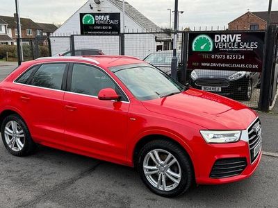 Red Used 2015 Audi Q3 S-Line SUV | £9,999 (Fair price)