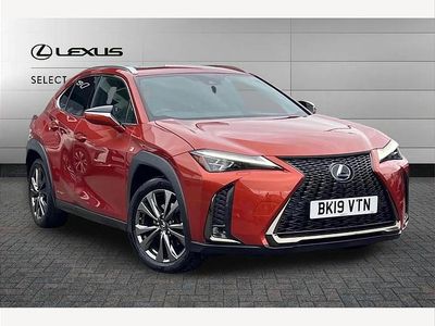 Used Lexus UX 250h Sport Line 184 HP (135 kW) 2019 Orange SUV
