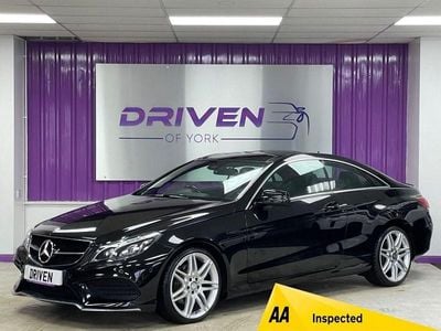 Black Used 2016 Mercedes E220 AMG line Coupe | £10,000 (Good price)