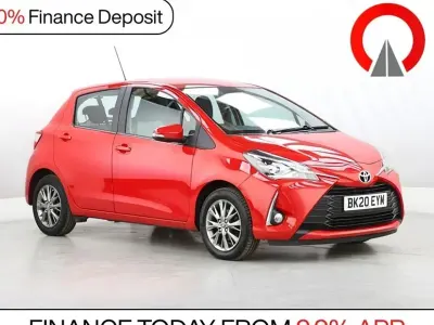 Used Toyota Yaris 111 HP (81 kW) 2020 Red Hatchback