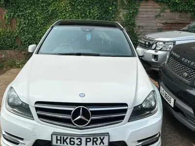 Used Mercedes C250 Sport Edition 2014 White Sedan
