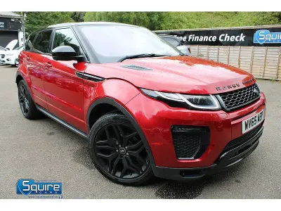 Used Land Rover Range Rover evoque HSE Dynamic 2015 Red Estate