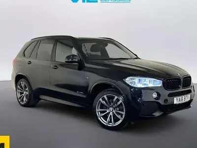 Begagnad BMW X5 M Sport 313 HK (230 kW) 2018 Svart SUV