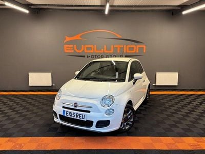 Used Fiat 500 S 69 HP (50 kW) 2015 White Hatchback