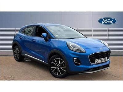 Used Ford Puma Titanium 125 HP (91 kW) 2023 Blue SUV