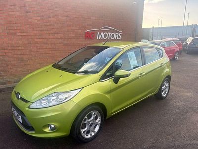 Green Used 2012 Ford Fiesta Zetec Hatchback | £4,295 (Fair price)