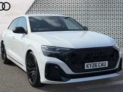 Ny Audi Q8 Black Edition 286 HK (210 kW) 2026 Vit SUV