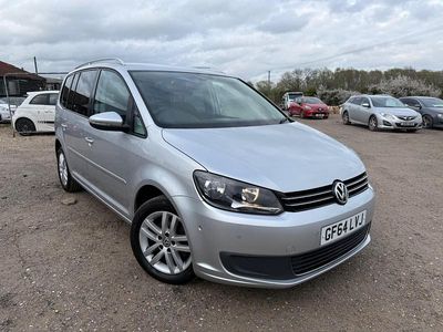 Begagnad VW Touran SE 105 HK (77 kW) 2014 Silver Minibuss