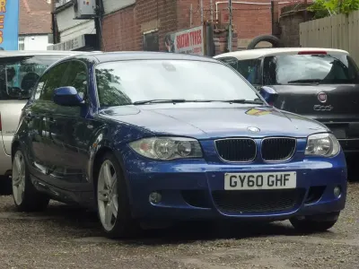 Used BMW 118 M Sport 143 HP (105 kW) 2010 Blue Hatchback