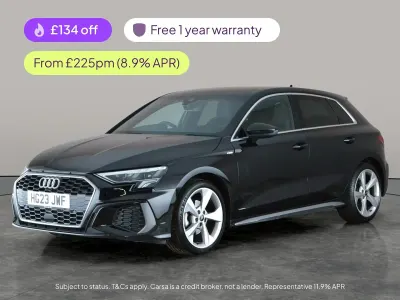Used Audi A3 Sportback S-Line 150 HP (110 kW) 2023 Black Hatchback