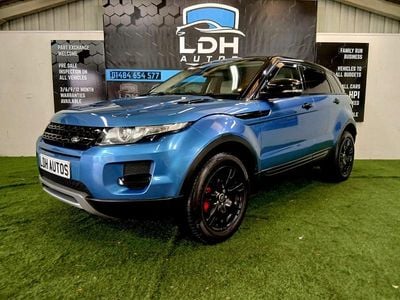 Begagnad Land Rover Range Rover evoque Pure 2013 Blå SUV