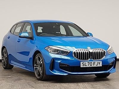 Used BMW 118 M Sport 138 HP (101 kW) 2020 Blue Hatchback