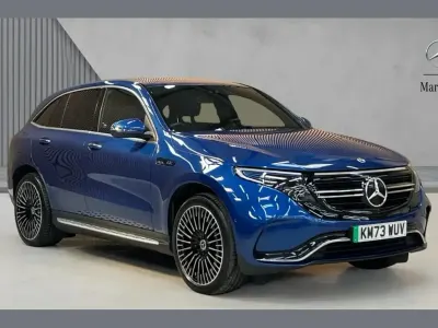 Used Mercedes EQC400 AMG Line Premium 300 kW (408 HP) 2023 Blue SUV
