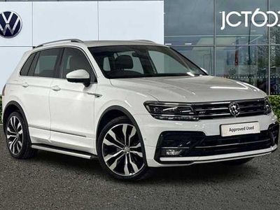 Used VW Tiguan R-line 150 HP (110 kW) 2019 White SUV