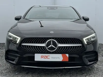 Used Mercedes A180 AMG line 116 HP (85 kW) 2019 Black Hatchback
