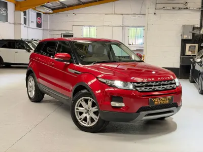 Used Land Rover Range Rover evoque Pure 2012 Red SUV
