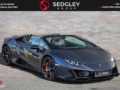 Used Lamborghini Huracán 640 HP (470 kW) 2021 Grey Cabriolet