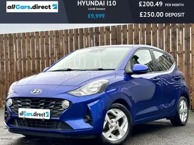 Used Hyundai i10 SE 67 HP (49 kW) 2021 Blue Hatchback