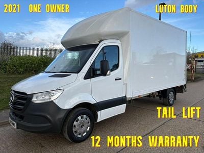 Begagnad Mercedes Sprinter Progressive 2021 Vit Van