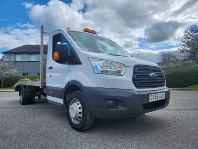 Usado Ford Transit 125 HP (91 kW) 2015 Branco Cabrios