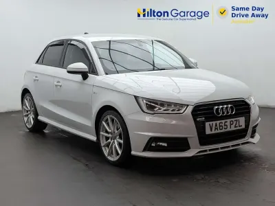 Used Audi A1 Sportback S-Line 116 HP (85 kW) 2016 White Hatchback