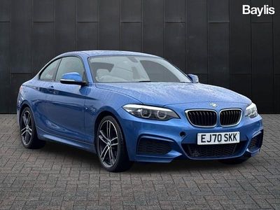 Used BMW 218 M Sport 136 HP (100 kW) 2020 Blue Coupe