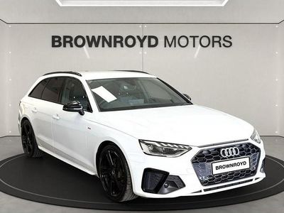 Used Audi A4 S-Line 150 HP (110 kW) 2020 White Estate