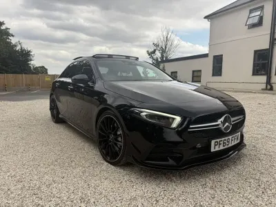 Used Mercedes A35 AMG Premium Plus 2019 Black Sedan