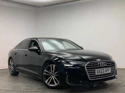 Usado Audi A6 S-Line 200 HP (147 kW) 2023 Preto Sedan