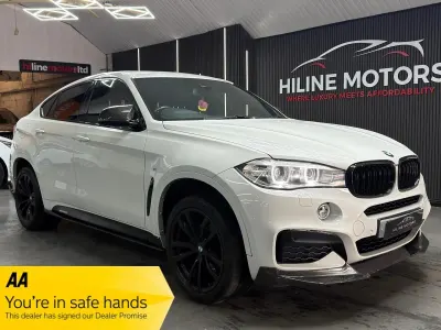Used BMW X6 M Sport 2017 White SUV