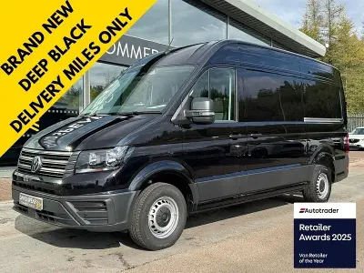 New VW Crafter 177 HP (130 kW) 2026 Black Van